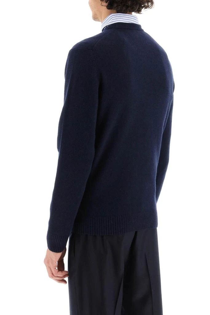 商品Lacoste|REGULAR FIT WOOL SWEATER WITH LOGO,价格¥1102,第4张图片详细描述