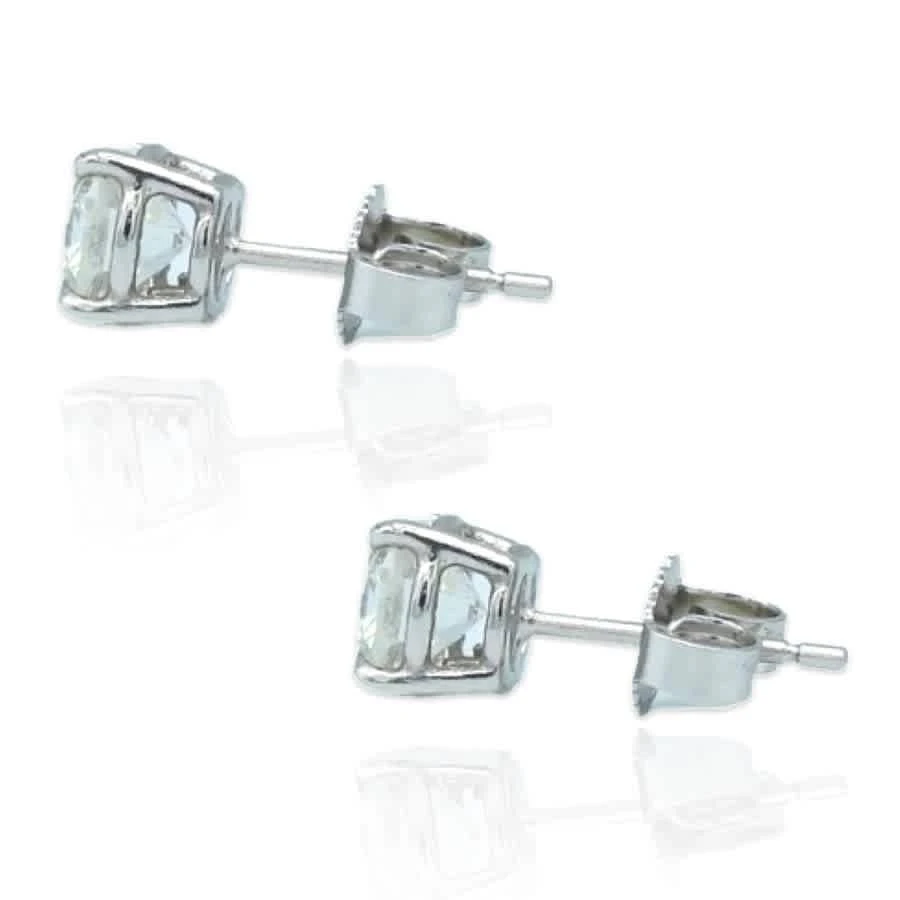 商品Tresorra|14K White Gold Diamond Stud Earrings,价格¥27937,第2张图片详细描述