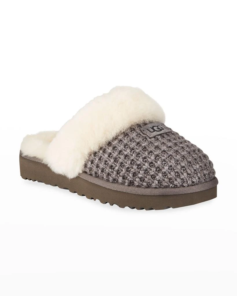 商品UGG|Cozy Knit Shearling Slippers,价格¥919,第3张图片详细描述