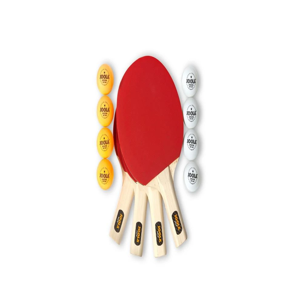 商品JOOLA|Hit Table Tennis Set Includes 4 Hit Rackets, 8 Balls Carrying Case,价格¥426,第1张图片