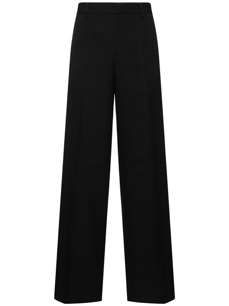 商品Versace|Formal Grain De Poudre Wool Pants,价格¥4576,第1张图片