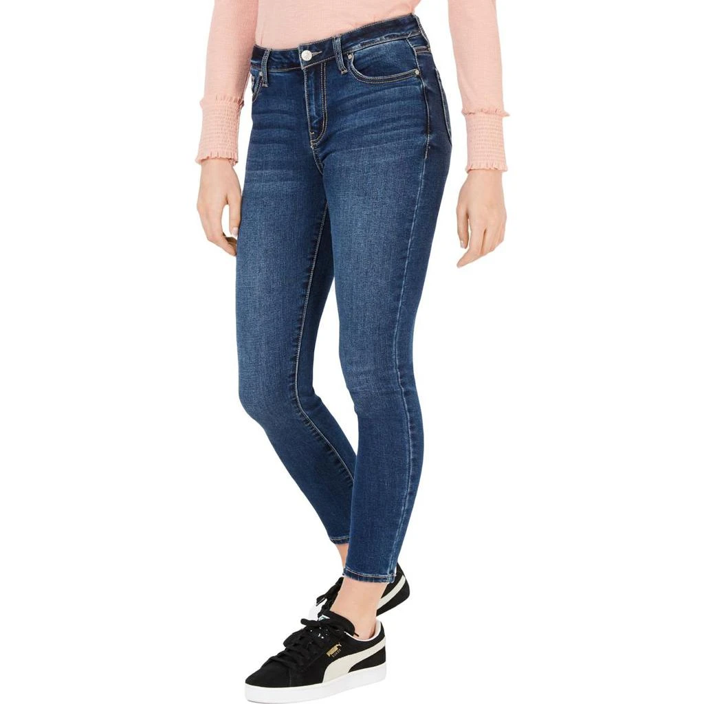 商品Celebrity Pink|Celebrity Pink Womens Juniors Denim Mid Rise Skinny Jeans,价格¥85,第1张图片