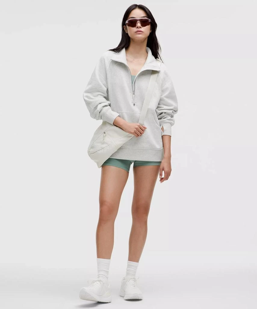 Scuba Oversized Funnel-Neck Half Zip *Long 商品