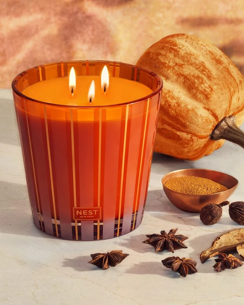 商品NEST New York|Pumpkin Chai 3 Wick Candle, 21.2 oz./ 600 g,价格¥672,第3张图片详细描述