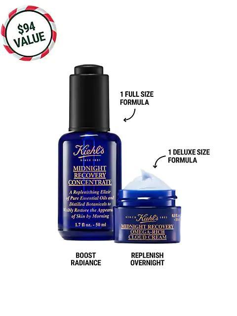 商品Kiehl's|Midnight Must Haves 2-Piece Moisturizing Cream & Oil Set,价格¥480,第5张图片详细描述