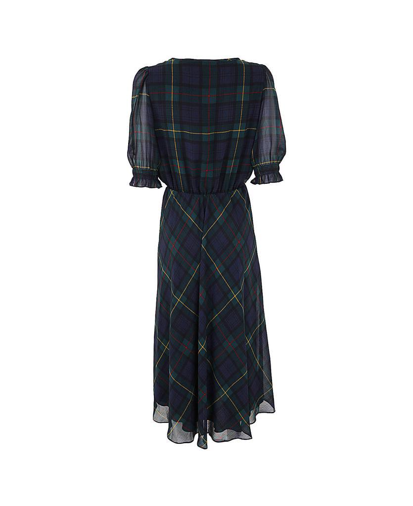 商品Ralph Lauren|Chifann Elbow Sleeve Day Dress,价格¥2376,第4张图片详细描述