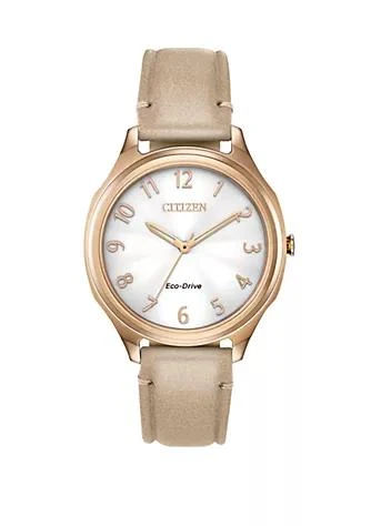 商品Citizen|Drive Citizen Eco Drive Ladies Strap Watch,价格¥1266,第1张图片