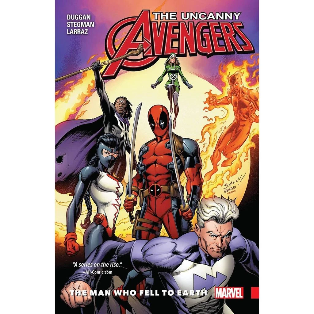 商品Marvel Comics|Marvel Comics Uncanny Avengers Unity Trade Paperback Vol 02 Man Who Fell To Earth Graphic Novel,价格¥152,第1张图片