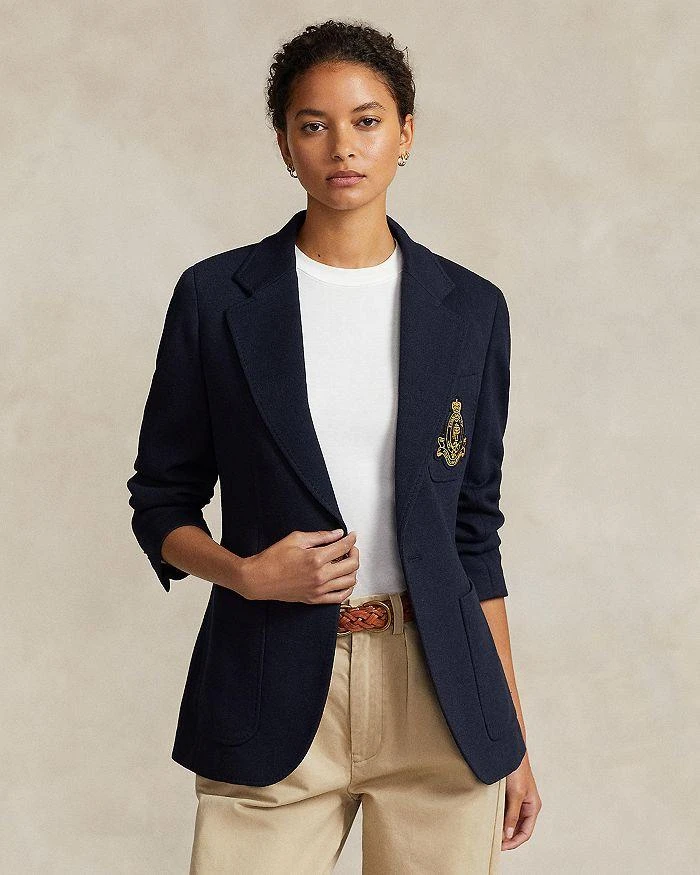 商品Ralph Lauren|Crest Embellished Blazer,价格¥2962,第4张图片详细描述