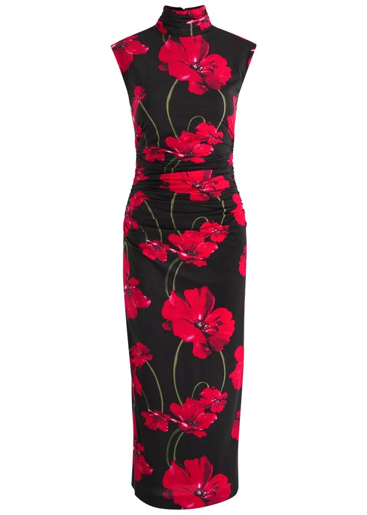 商品REBECCA VALLANCE|Floral-print jersey midi dress,价格¥3378,第1张图片