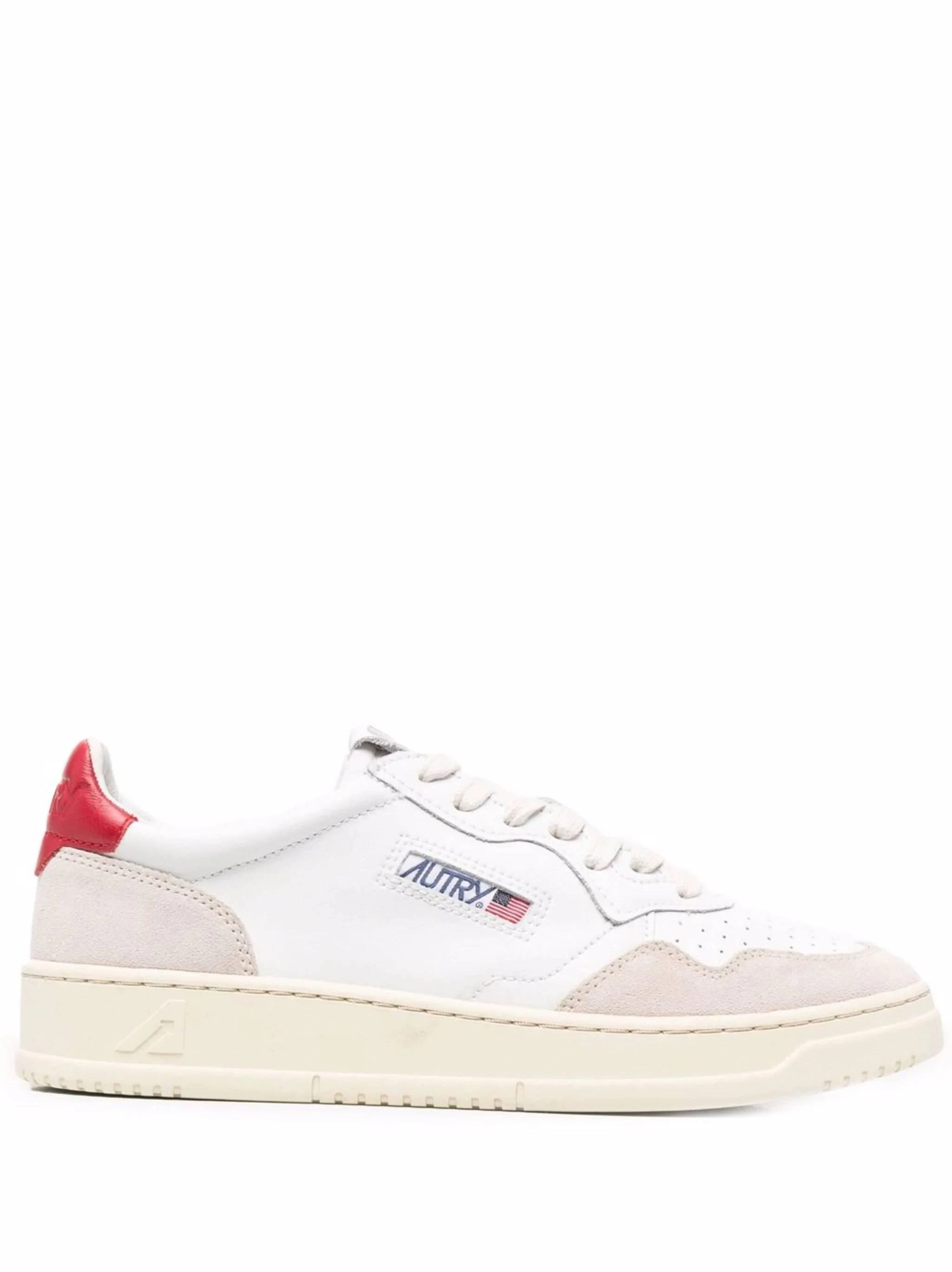 商品【商品预售7天】 Autry|Autry 男士运动鞋 AULMLS43WHTRED-0 红色,价格¥954,第1张图片