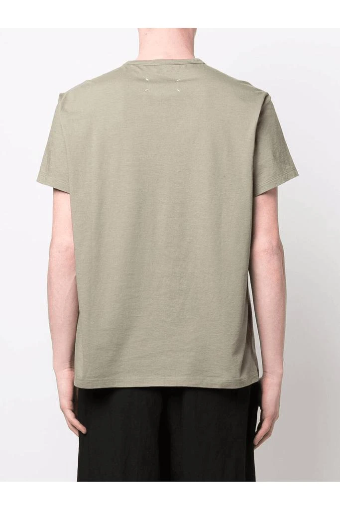 商品MAISON MARGIELA|Branded Cotton T-Shirt,价格¥1145,第4张图片详细描述