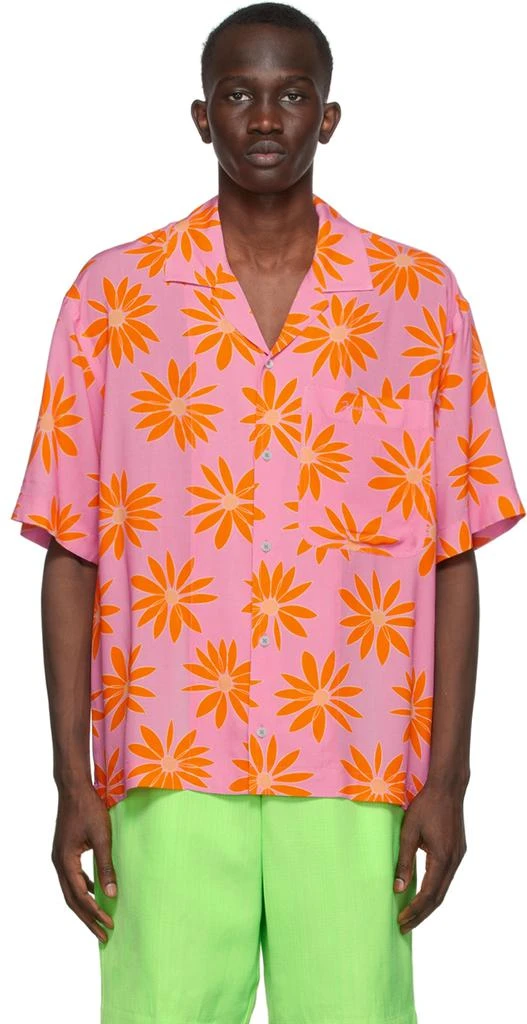 商品Jacquemus|Pink 'La Chemise Jean' Shirt,价格¥2026,第1张图片