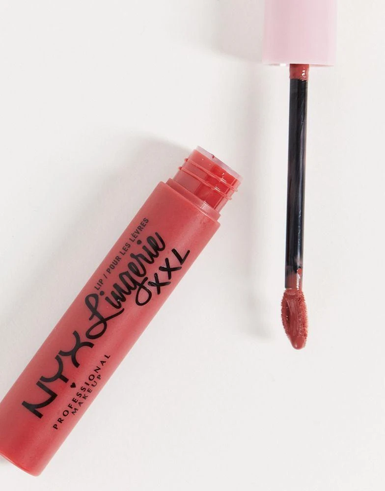 商品NYX Professional Makeup|NYX Professional Makeup Lip Lingerie XXL Matte Liquid Lipstick  - Warm Up,价格¥96,第3张图片详细描述