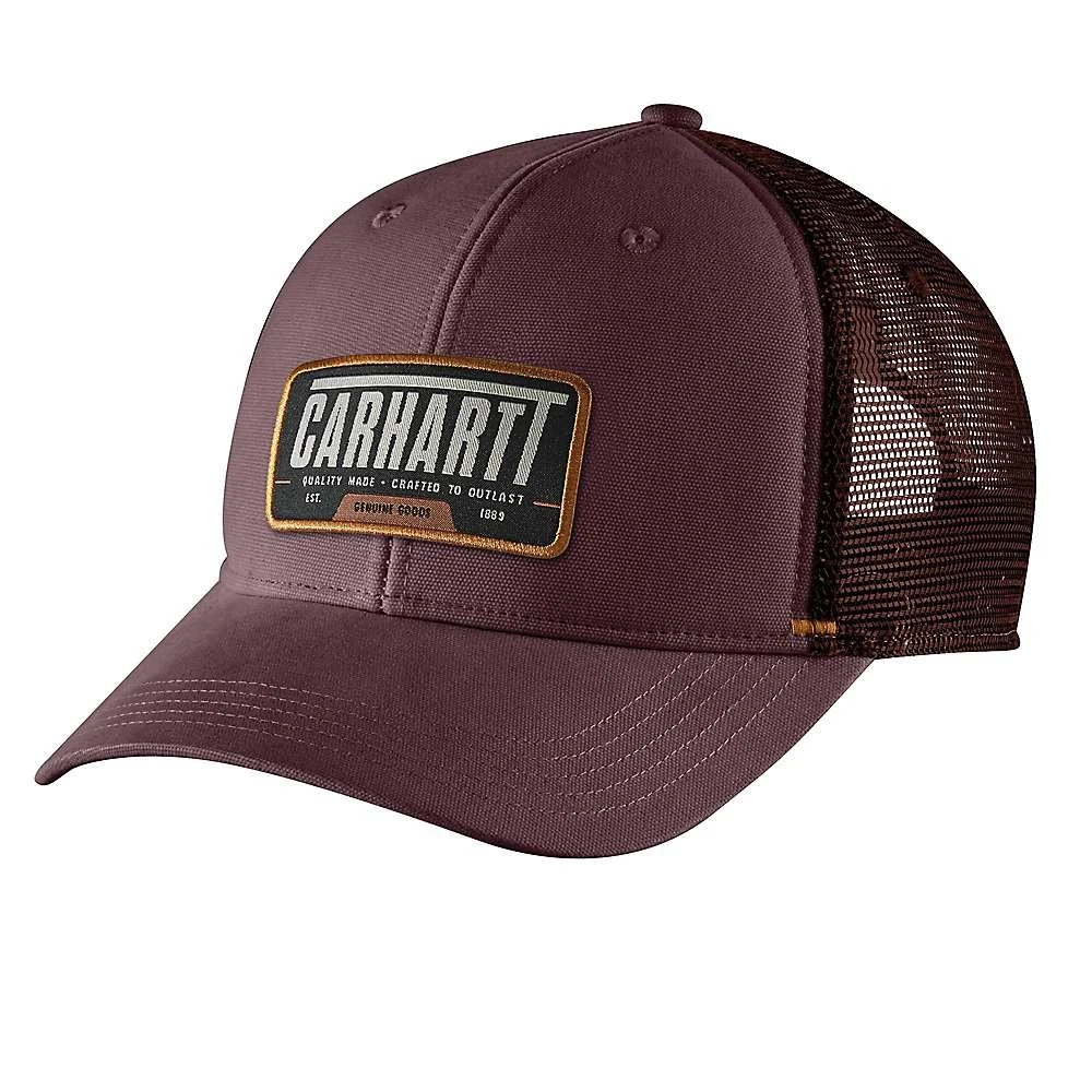 商品Carhartt|Carhartt Men's Canvas Mesh Back Outlast Patch Cap,价格¥192,第1张图片