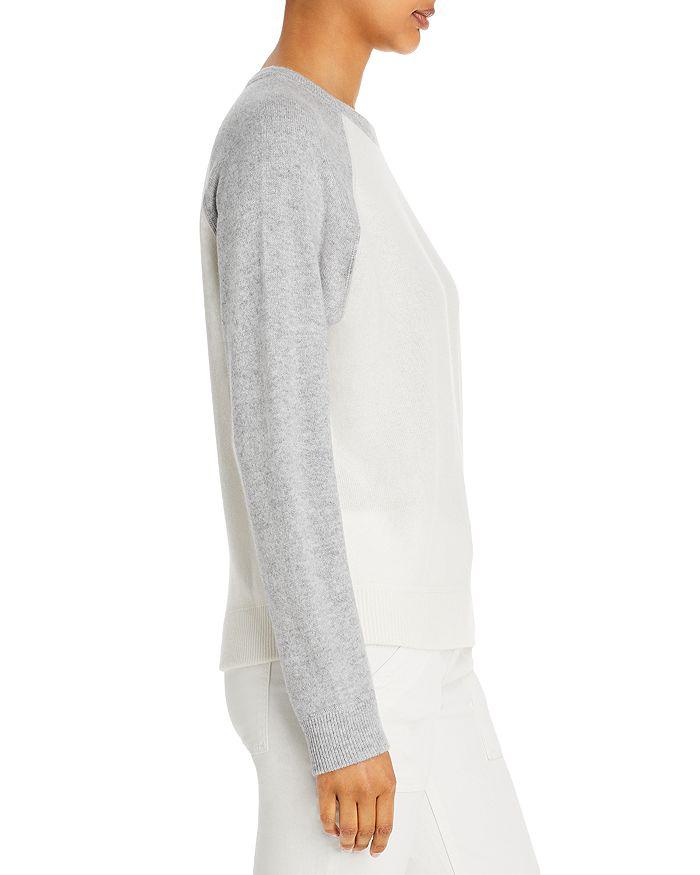 Color Block Raglan Sleeve Cashmere Sweater - 100% Exclusive商品第4张图片规格展示
