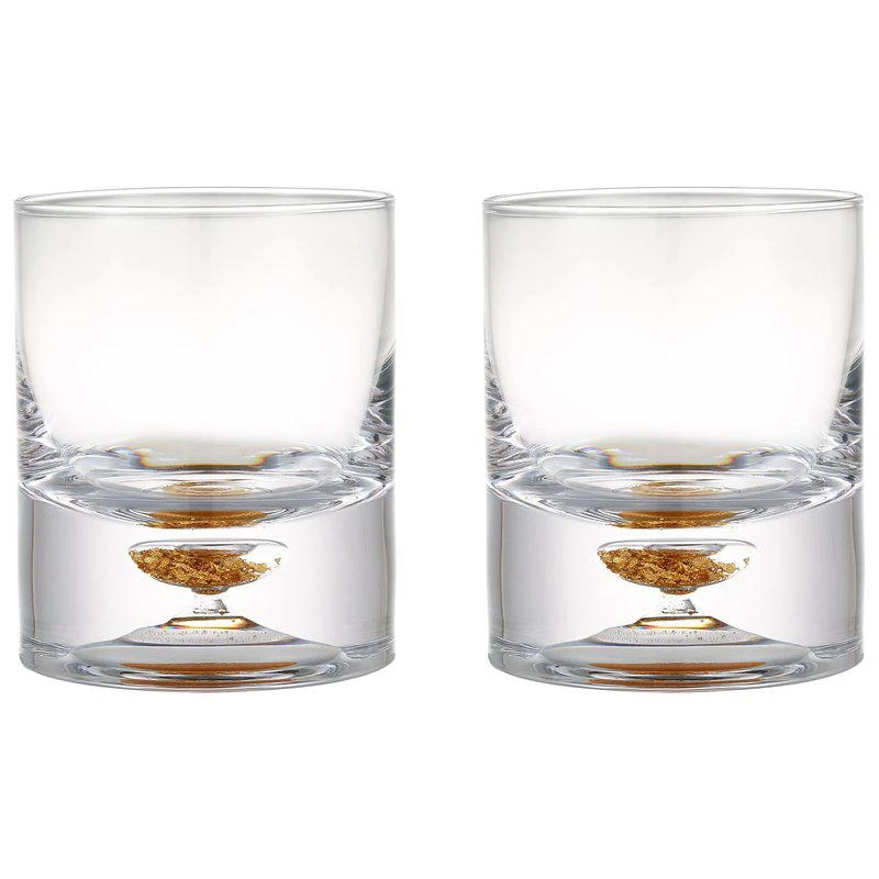 商品Berkware|Lowball Whiskey Glasses With Unique Embedded,价格¥302,第1张图片