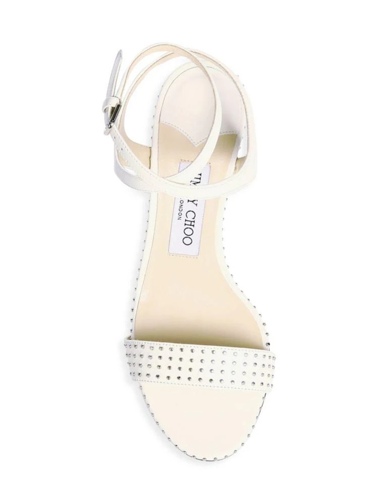 商品Jimmy Choo|Jimmy Choo - Marine Studded Leather Sandals,价格¥1855,第5张图片详细描述