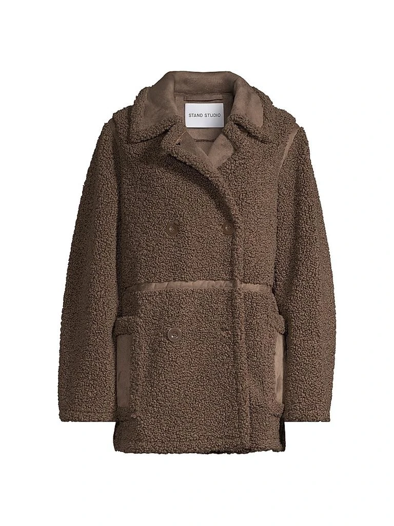 商品STAND STUDIO|Chloe Faux Suede Jacket,价格¥1386,第1张图片