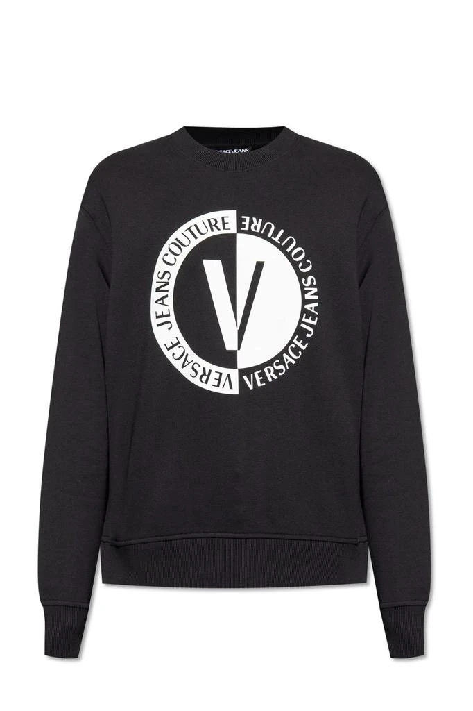 商品Versace|Versace Jeans Couture Logo Printed Crewneck Sweatshirt,价格¥1193,第1张图片