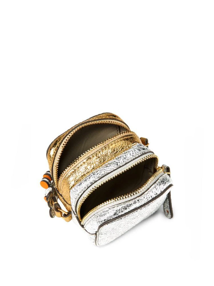 商品Anya Hindmarch|Metallic Double Zip Coin Purse,价格¥849,第2张图片详细描述