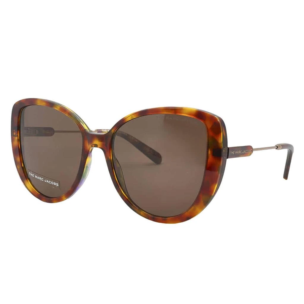 商品Marc Jacobs|Marc Jacobs Brown Butterfly Ladies Sunglasses MARC 578/S 0XLT/70 56,价格¥262,第3张图片详细描述