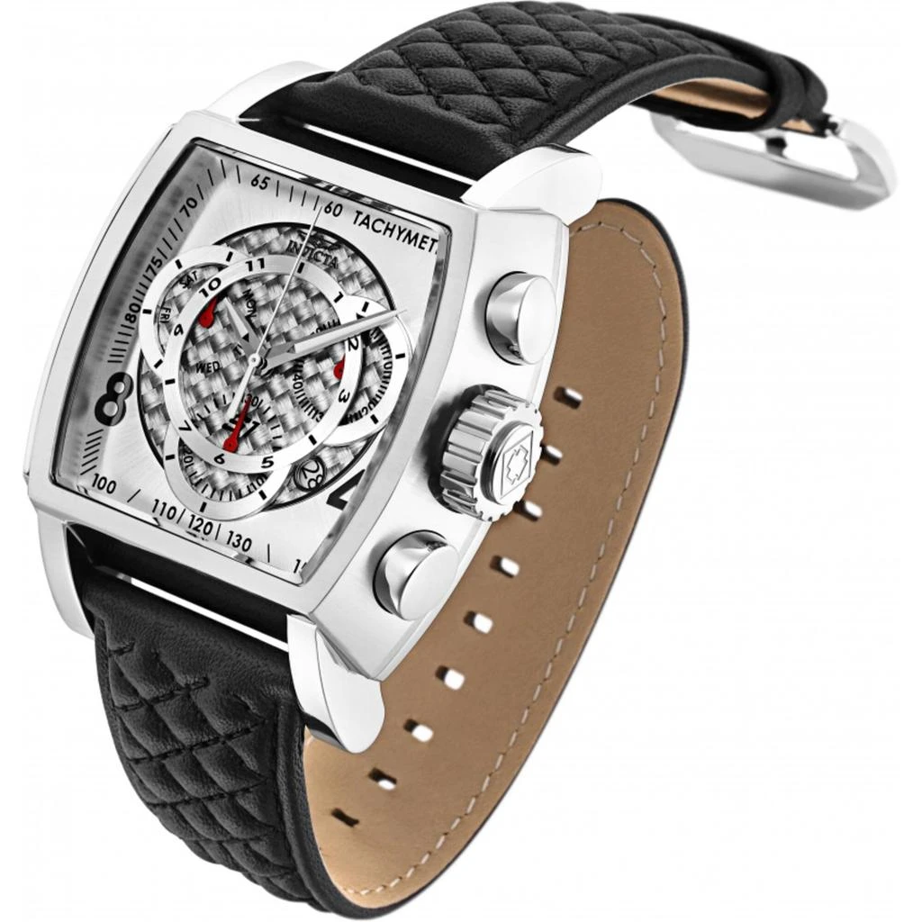 商品Invicta|Invicta Men's Watch - S1 Rally Swiss Quartz Chronograph Black Leather Strap | 27917,价格¥951,第2张图片详细描述