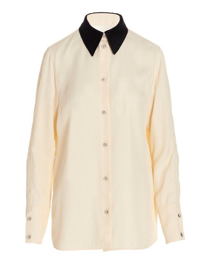 商品Jil Sander|Jil Sander Buttoned Long-Sleeved Shirt,价格¥5653-¥5939,第1张图片