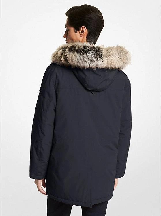 商品Michael Kors|Benson Faux Fur Trim Woven Parka,价格¥742,第2张图片详细描述