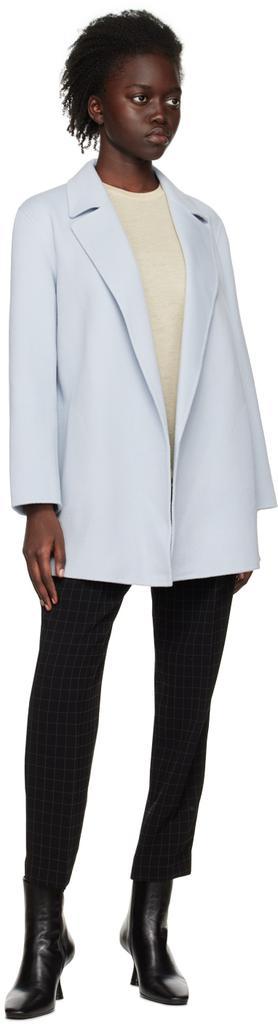 商品Theory|Blue Clairene Coat,价格¥5246,第6张图片详细描述