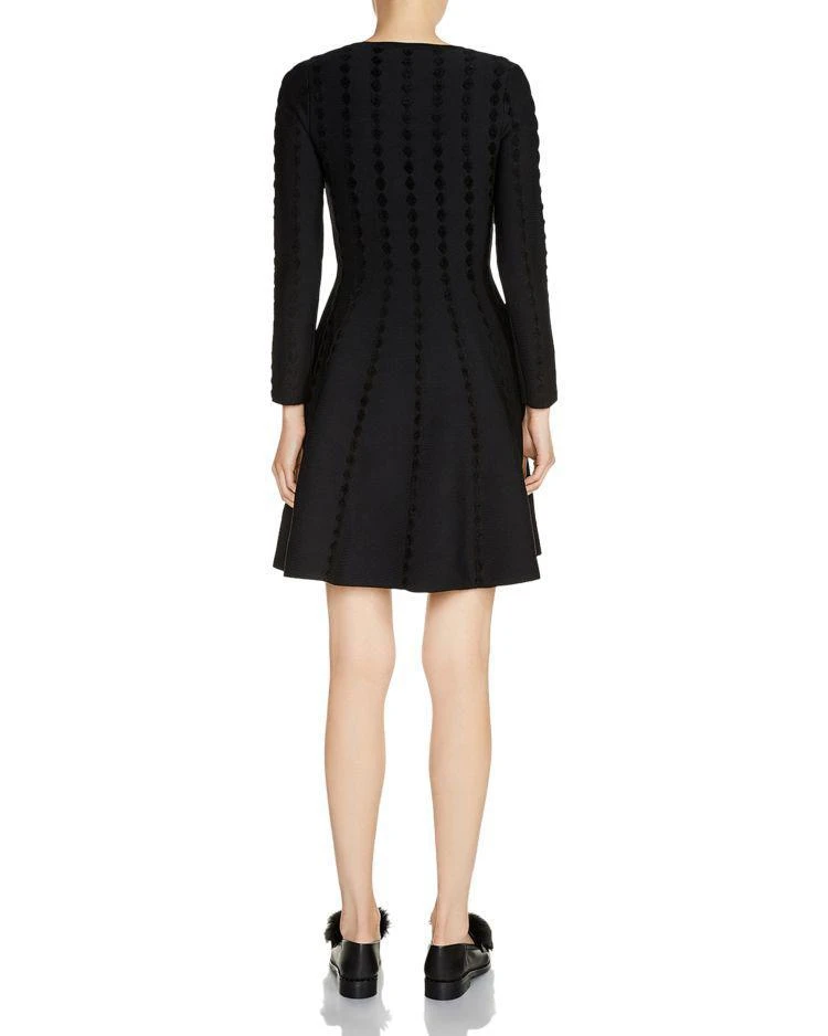 商品Maje|Riziere Diamond-Embroidered Detail Dress ,价格¥1833,第2张图片详细描述