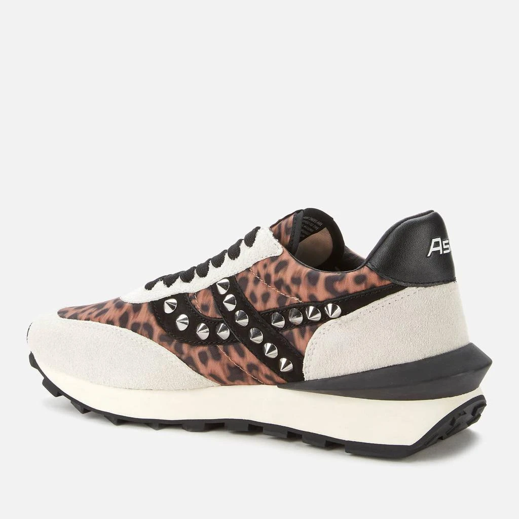 商品Ash|ASH WOMEN'S SPIDER STUDS SUSTAINABLE RUNNING STYLE TRAINERS - OFF WHITE/BEIGE/BLACK,价格¥570,第2张图片详细描述