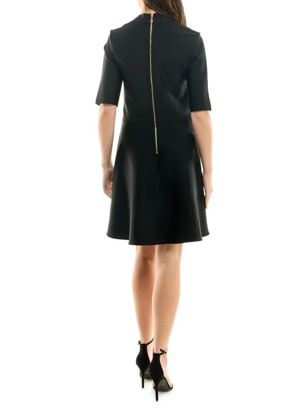 商品Nicole Miller|V Neck Mini Dress,价格¥714,第2张图片详细描述