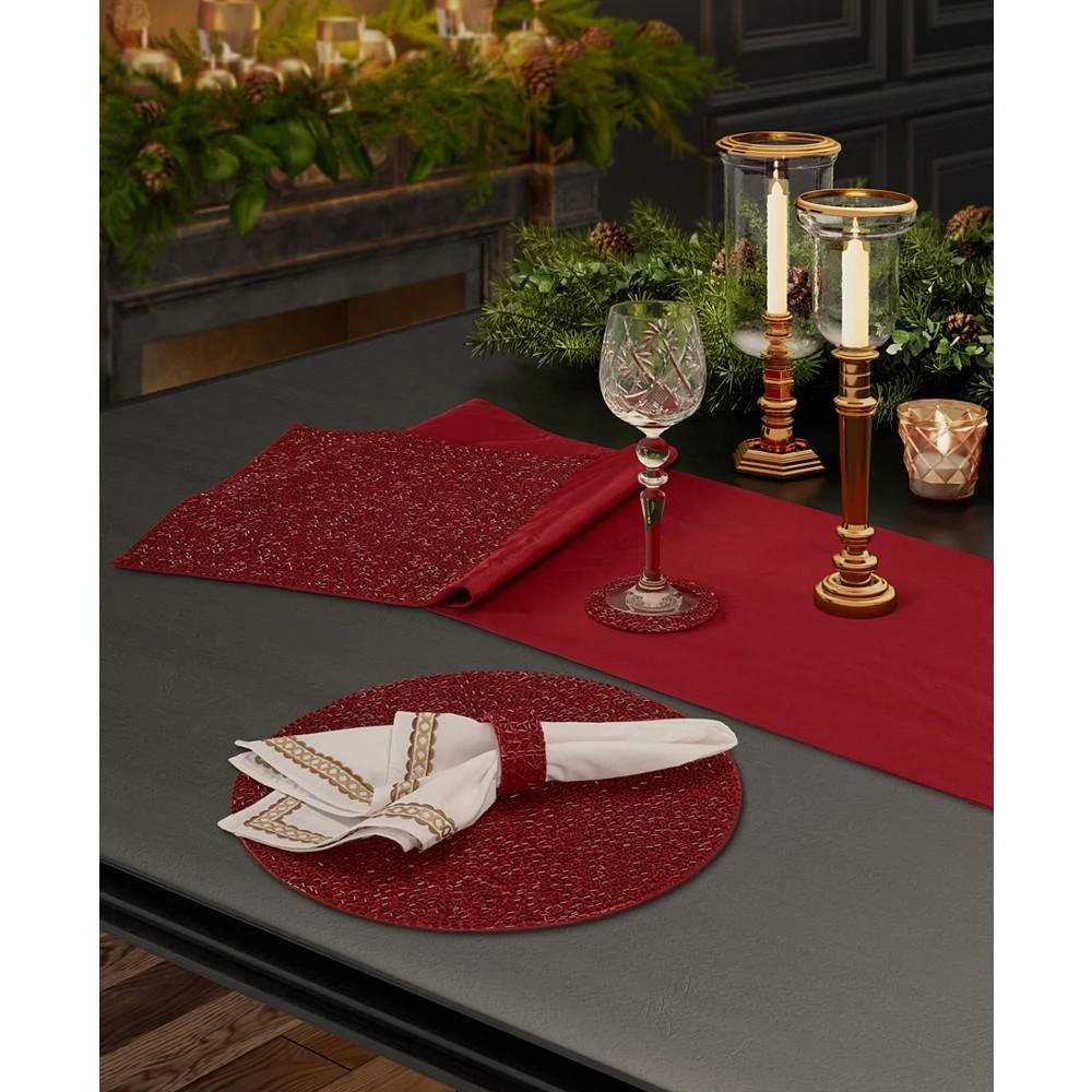 商品J Queen New York|Sparkle Napkin Ring 4 Piece Set,价格¥635,第2张图片详细描述