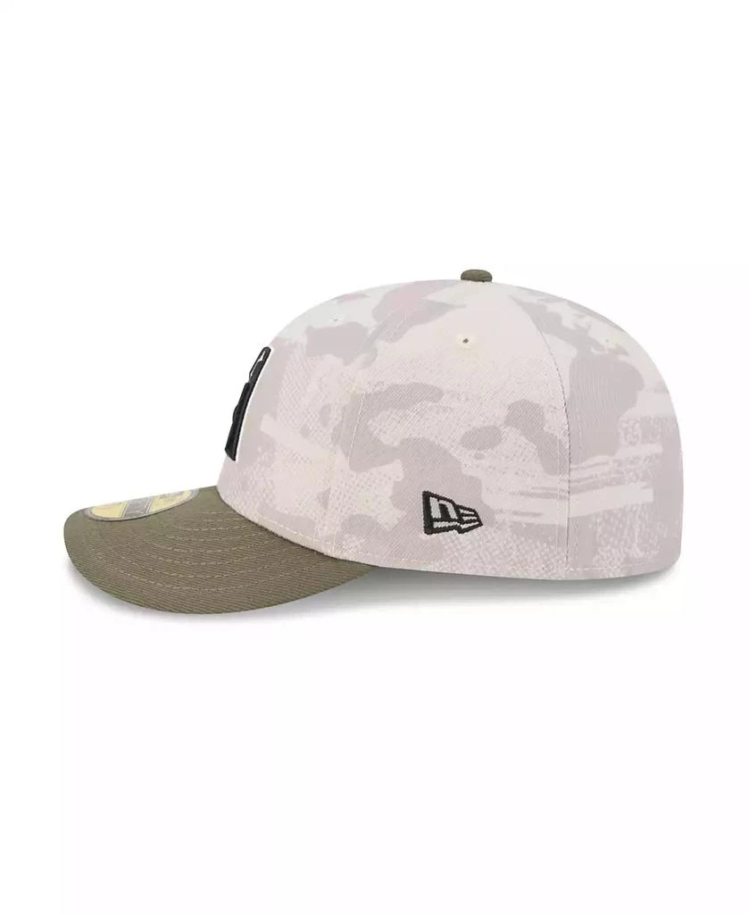 商品New Era|Men's Light Beige/Olive Arizona Diamondbacks 2025 Armed Forces Day 59FIFTY Fitted Hat,价格¥356,第4张图片详细描述