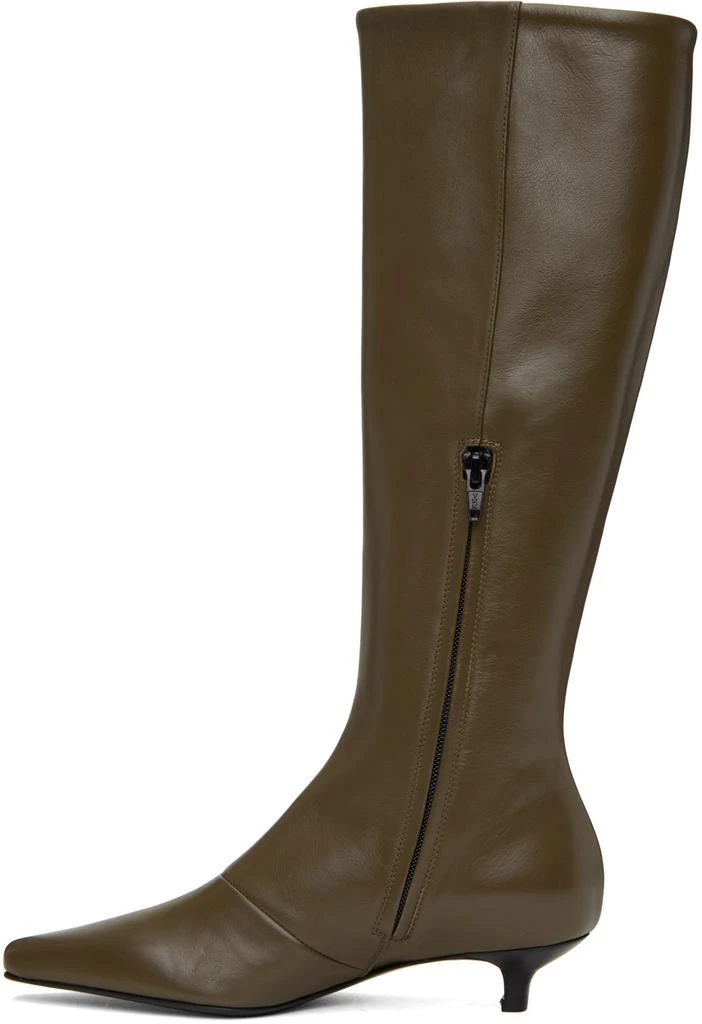 商品Totême|Brown 'The Slim' Boots,价格¥7749,第3张图片详细描述
