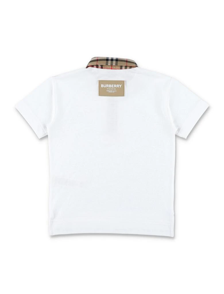 商品Burberry|Burberry Kids Logo Patch Short-Sleeved Polo Shirt,价格¥1850,第2张图片详细描述