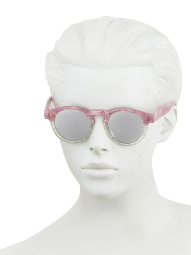 商品Illesteva|Leonard 48MM Round Sunglasses,价格¥994,第2张图片详细描述