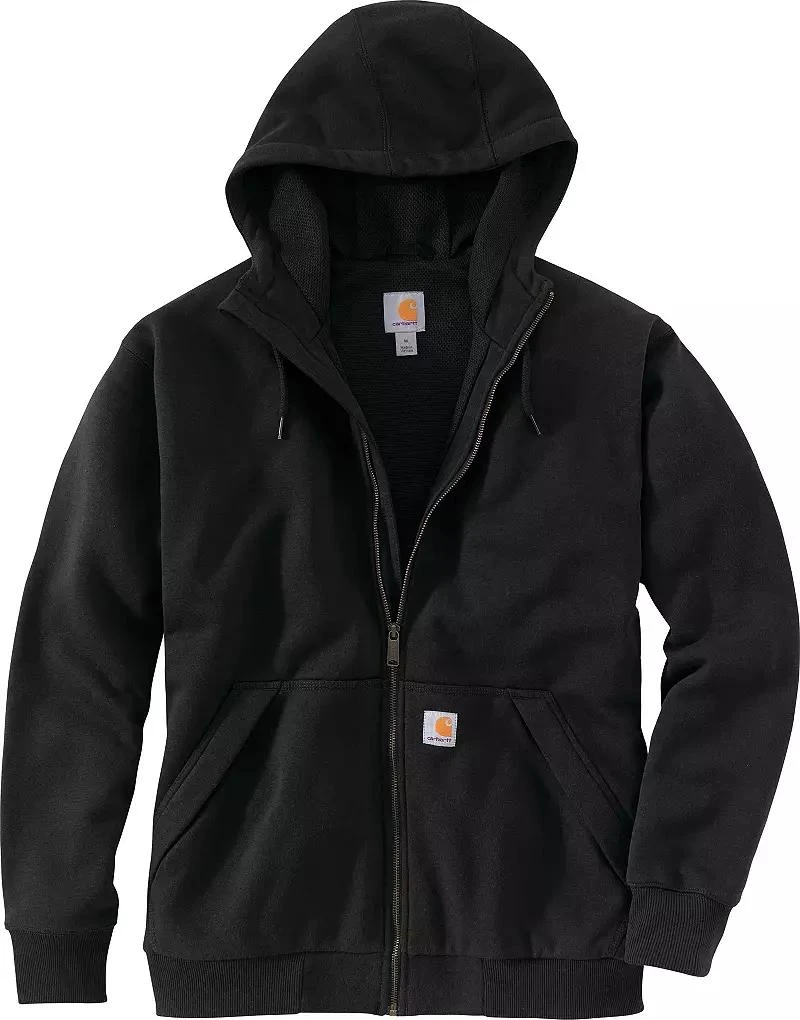 商品Carhartt|Carhartt Men's Rain Defender Loose Fit Midweight Thermal-Lined Full-Zip Hoodie,价格¥649,第2张图片详细描述