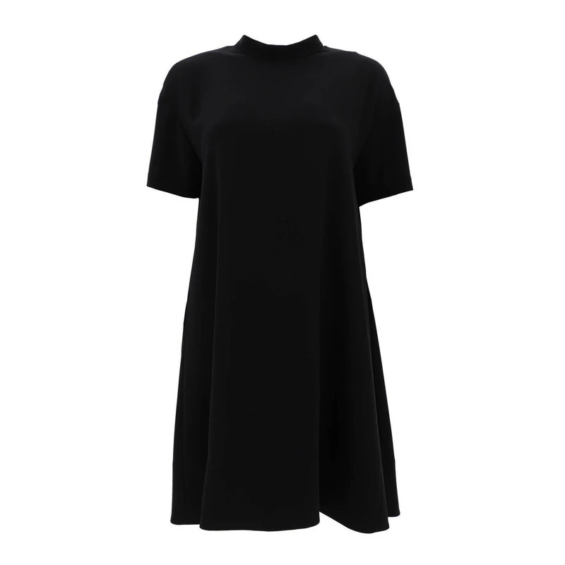 商品Chloé|CHLOE' 女士黑色及膝连衣裙 C20SRO46-137-001,价格¥4187,第1张图片