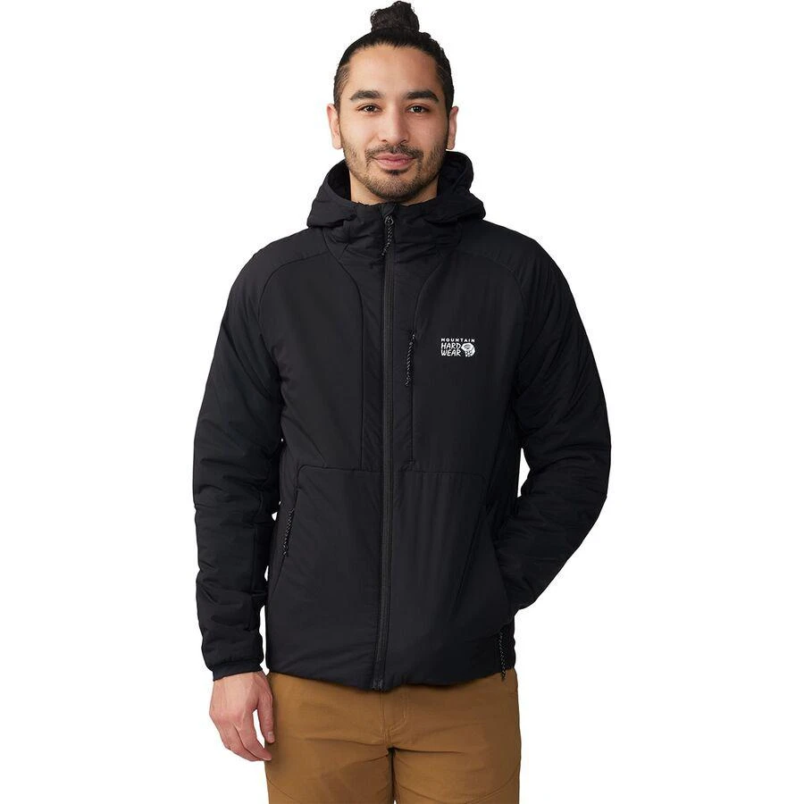 商品Mountain Hardwear|Kor Stasis Hooded Jacket - Men's,价格¥926,第1张图片详细描述