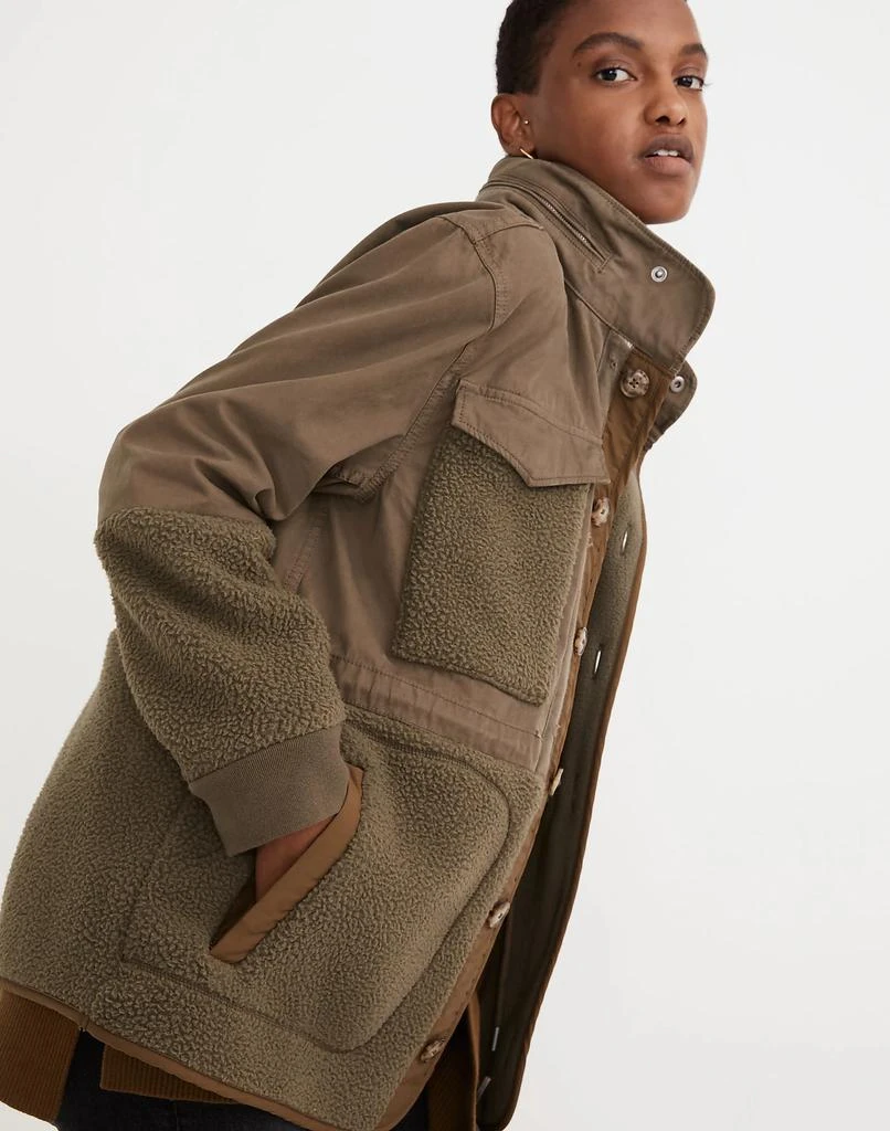 商品Madewell|Madewell x Rentrayage Upcycled Field Jacket,价格¥1944,第2张图片详细描述