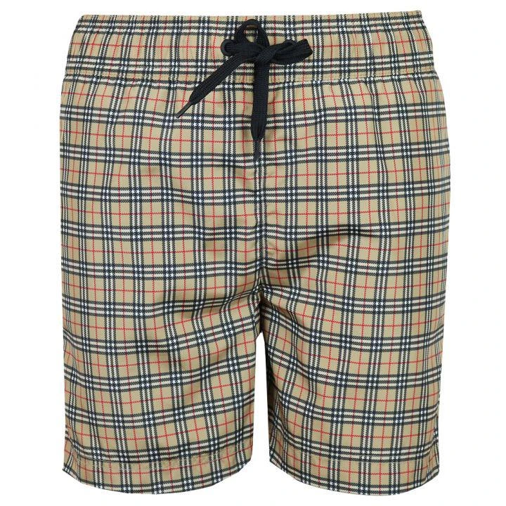 商品Burberry|Burberry经典格纹童装短裤,价格¥1059,第1张图片