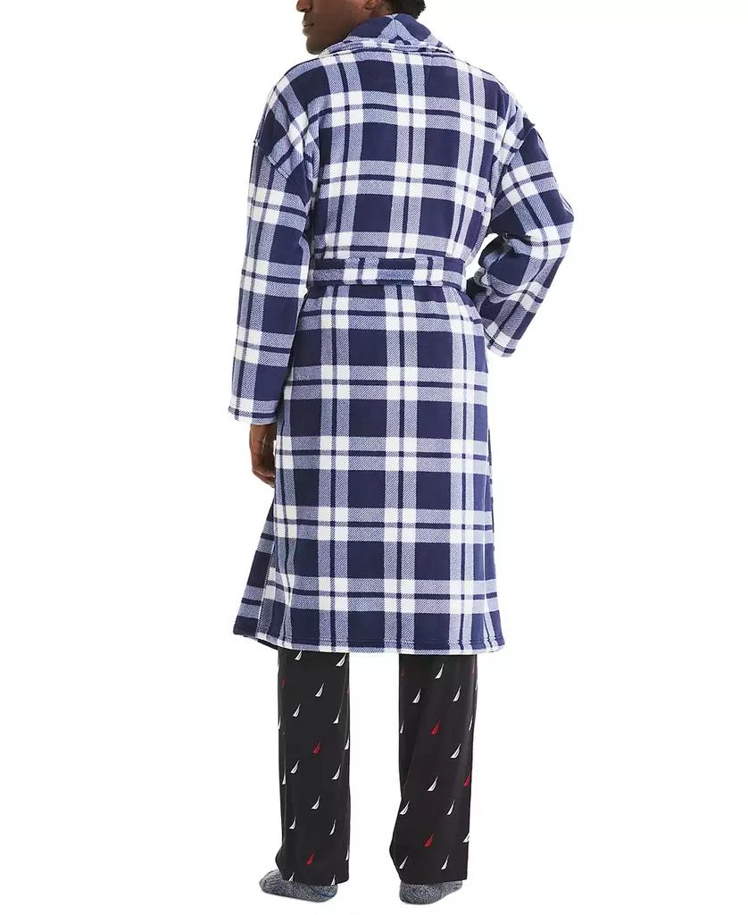 商品Nautica|Men's Plaid Robe,价格¥318,第2张图片详细描述