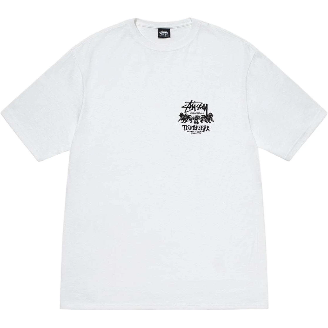 商品[国内直发] STUSSY|FW24 TOUGH GEAR INTERNATIONAL TEE logo印花宽松罗纹圆领短袖T恤 男女同款,价格¥737,第7张图片详细描述