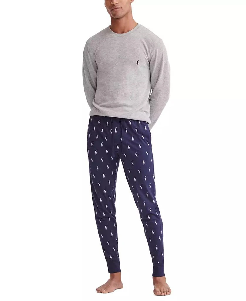 商品Ralph Lauren|Men's Lightweight Cotton Logo Pajama Pants,价格¥261,第4张图片详细描述