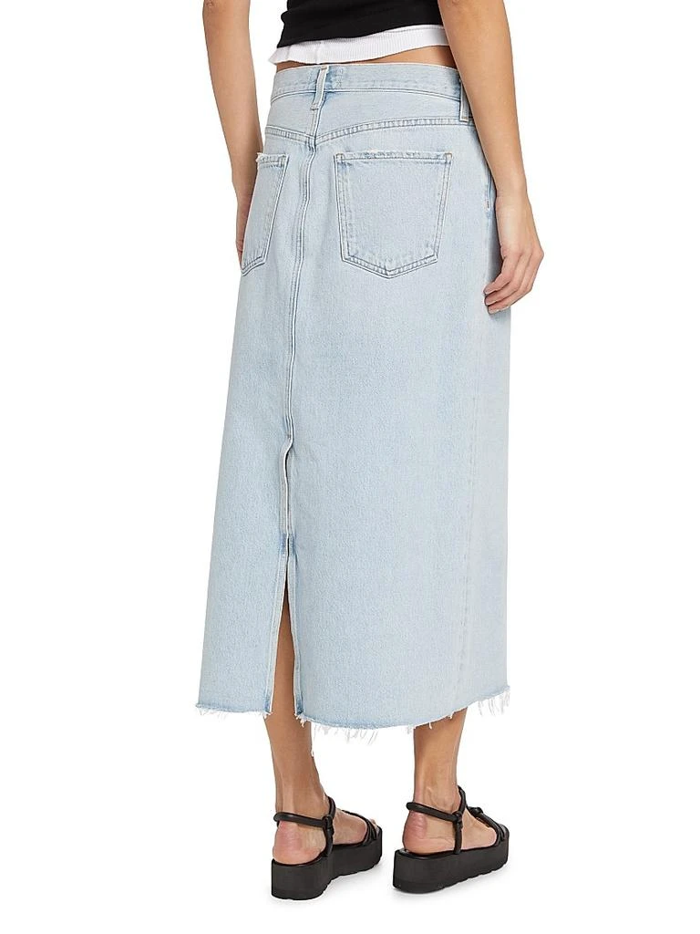 商品AGOLDE|Della Denim Maxi Skirt,价格¥695,第5张图片详细描述