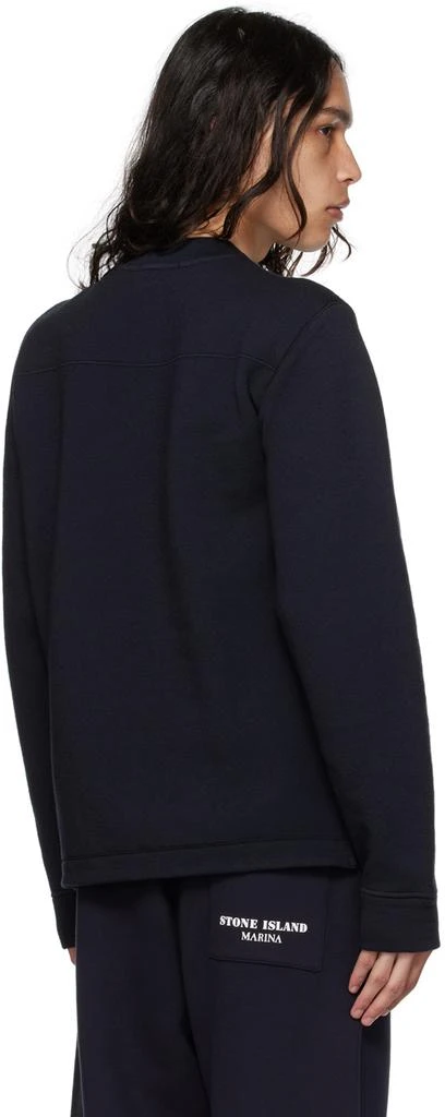 商品Stone Island|Navy Crewneck Sweatshirt,价格¥1693,第3张图片详细描述