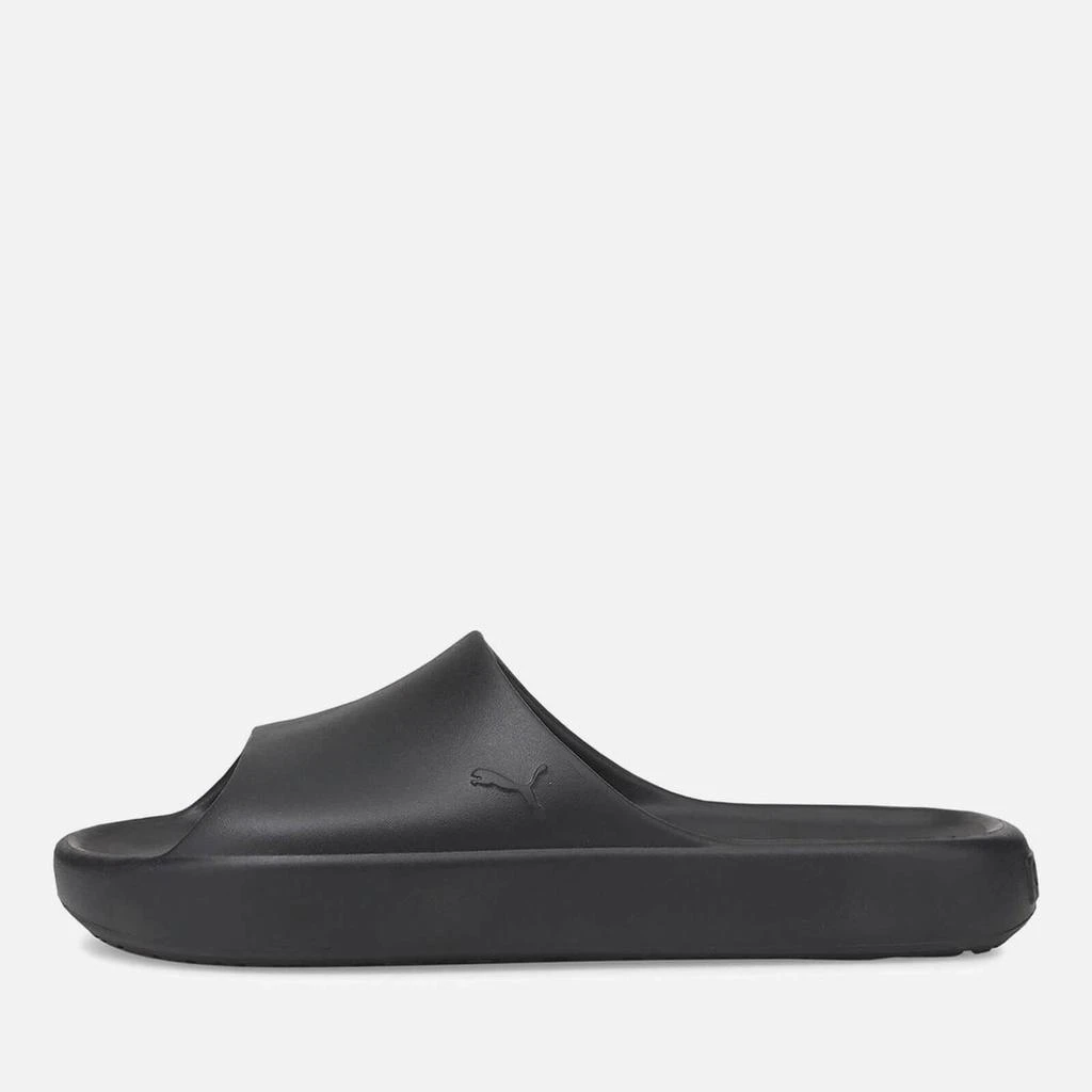 商品Puma|Puma's Shibui Cat Slide Sandals - Puma Black/Puma Black,价格¥146,第2张图片详细描述