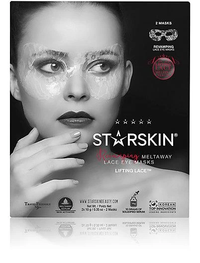商品Starskin|Lifting Lace™ Revamping Meltaway Lace Eye Mask,价格¥71,第1张图片